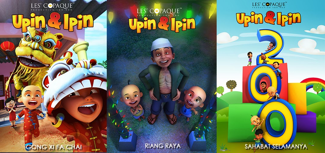 KOLEKSI GAMBAR  KARTUN UPIN  IPIN  INFOKINI