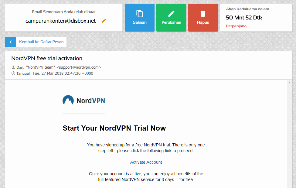 Aktifasi Nord VPN Aktifasi Nord VPN