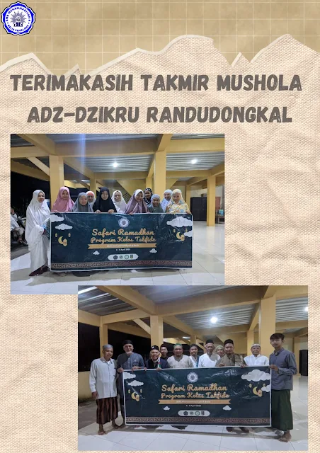 Program Kelas Tahfidz SMA Muhammadiyah Belik sukses Gelar Safari Ramadhan