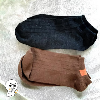 Gray Coffee Socks