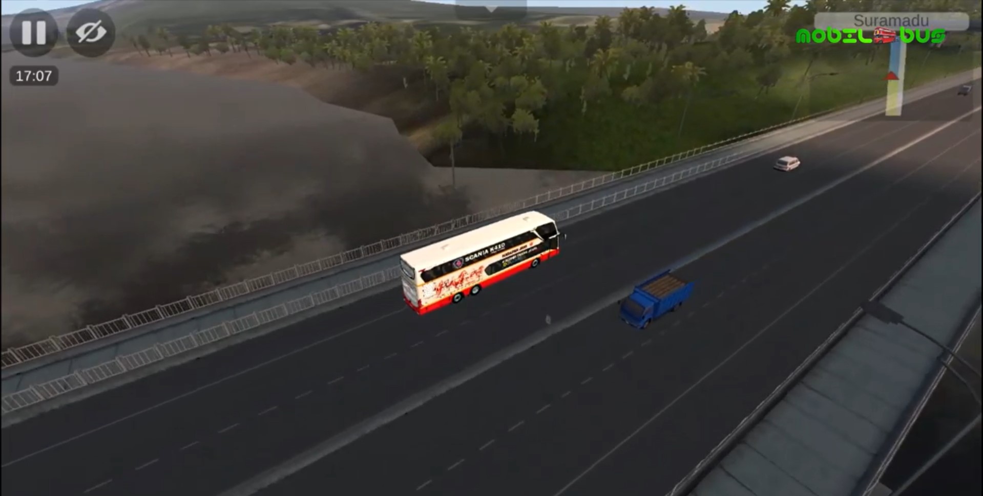 Game simulator Bus Harapan Jaya