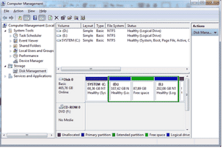 BAGI PARTISI TANPA SOFTWARE WIN7