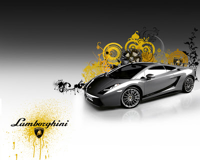 Lamborghini Gallardo Silver Wallpaper