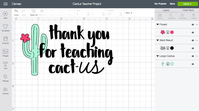 Create your own DIY Cactus Teacher Gift!