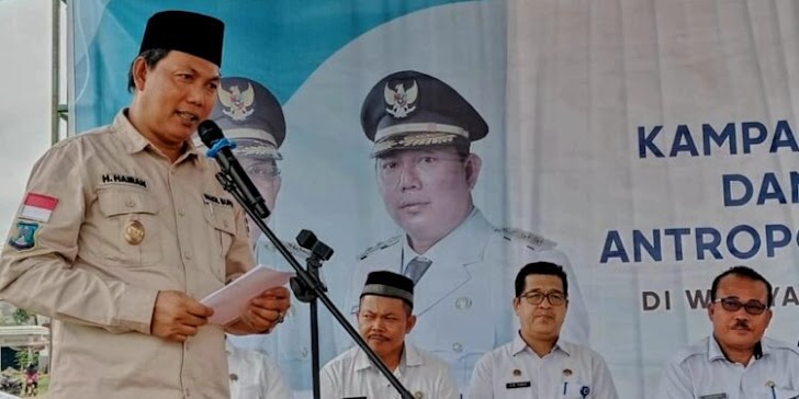 Wabup Himbau Semua Pihak Pro Aktif Pada Saat Kampanye Stunting di Kecamatan Betara