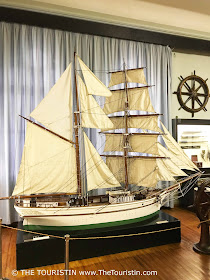 Museum of the History of Riga and Navigation ship replica model