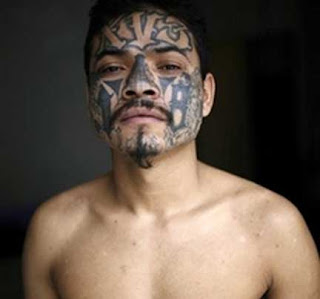 Gang Tattoos Especially Face Gangsta Tattoo Designs With Image Men With Face Gang Prison Tattoo Picture 7
