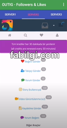 Instagram Outig Uygulaması Takipçi, Beğeni Hilesi Haziran 2021