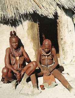 Two Himba women