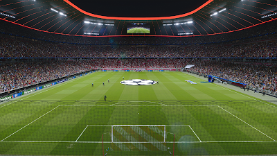 PES 2021 Allianz Arena UCL LED Ads by Papijonnnn