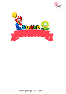 Topo de Bolo super Mario PNG