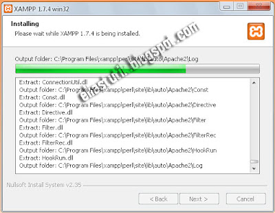 install xampp