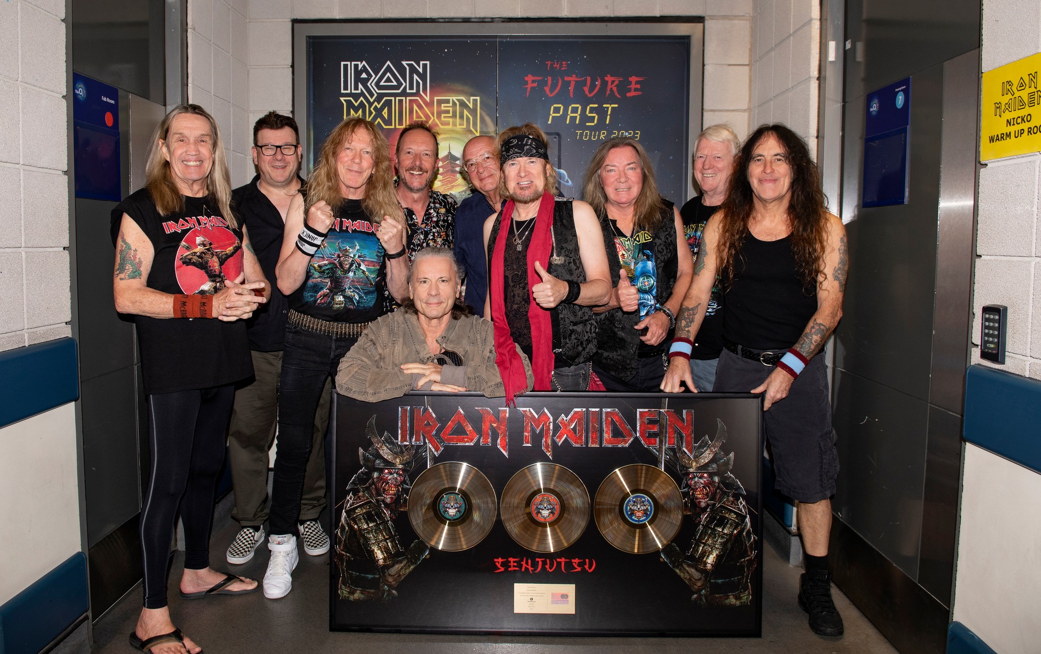 hennemusic: Iron Maiden awarded UK gold album for Senjutsu