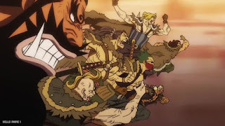 ワンピース アニメ 1080話 ババヌキ ONE PIECE Episode 1080