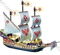 Printable Paper Model Ship Kits