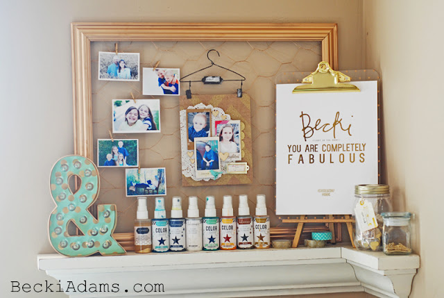 Come Peek into my Scrapbook Space by @jbckadams Becki Adams