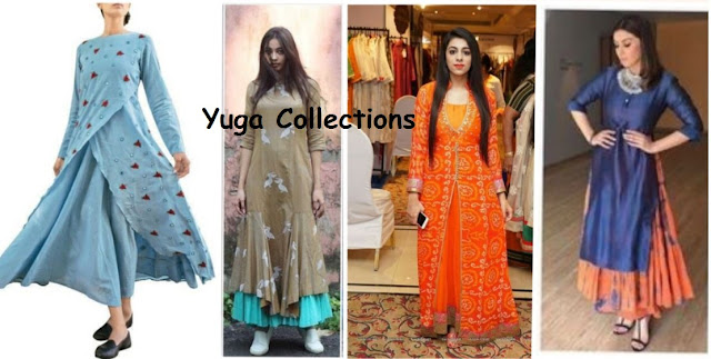 Layered latest kurti styles