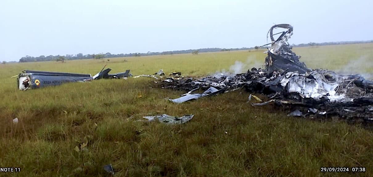 Ocho muertos dejó accidente de helicóptero Huey II de la Fuerza Aérea Colombiana en Vichada