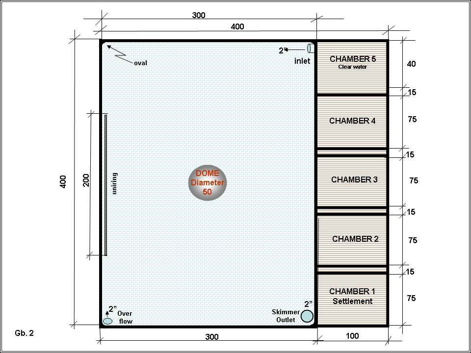 ichsan koi  farm desain  kolam  dan filter  sederhana