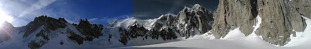 Ski-de-randonnée à la combe Maudite Massif du Mont-Blanc Manu RUIZ