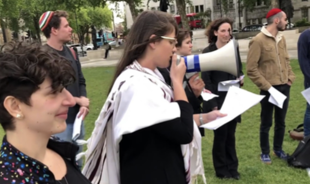 "Radical Left Group IfNotNow in New York and London Saying Kaddish for Hamas Terrorists"