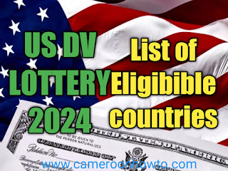 DV Lottery- DV-2024 list of Eligible countries