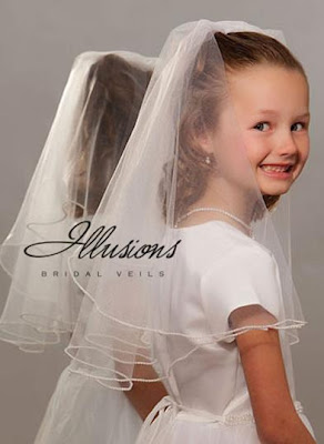 Illusions -Flower Girl & First Communion Veils 2012