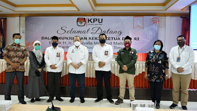 Dikunjungi Ketua DPD RI LaNyalla, Ketua KPU Jatim: Ini Sejarah Pertama dan Merupakan Kehormatan 