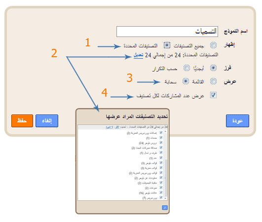 tag cloud for blogger سحابة الاوسمة