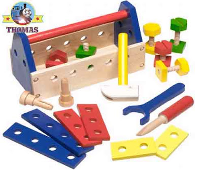 Thomas the tank engine friends wooden    Toolbox playset 