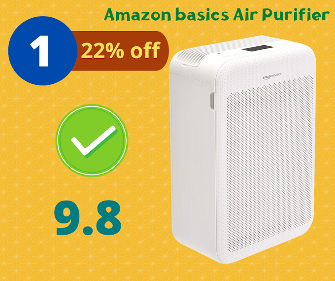 Amazon Basics Air Purifier with 5-layer Filtration and Air Quality Indicator