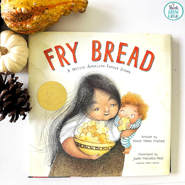 Fry Bread reading activities