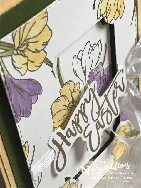 By Angie McKenzie for Stampin' Dreams Blog Hop; Click READ or VISIT to go to my blog for details! Featuring the Easter Promise Stamp Set, Stitched Rectangle Dies, and Painted Labels Dies by Stampin' Up!; #eastercards #watercoloring #easterpromisestampset #paintedlabelsdies  #stitchedrectantledies #naturesinkspirations #makingotherssmileonecreationatatime #cardtechniques #stampinup #CI73 #handmadecards