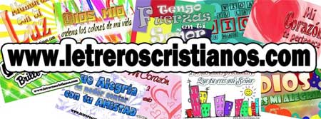 Nuevo Ministerio: Letreros Cristianos.com