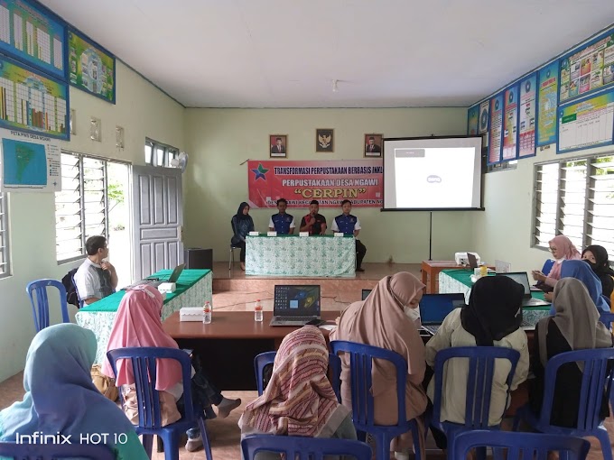 Relawan TIK Ngawi Berbagi Tentang Fitur Google Form dan Microsite Langsung Praktek di Perpustakaan Cerpin Ngawi Purba