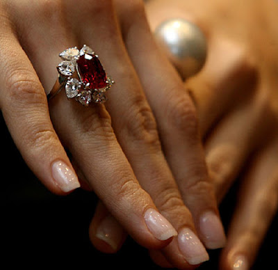 Red Diamond Ring