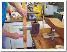 Steambending White Lady sides