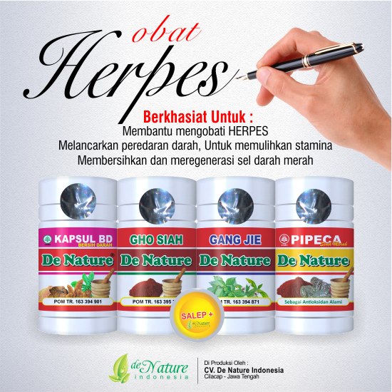 pengobatan herpes alami