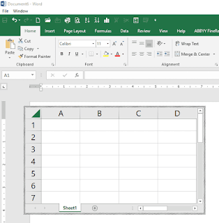 Cara Membuat Tabel dalam Microsoft Word