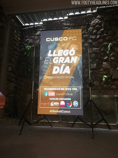 No More Real Garcilaso Peruvian Club Reveals All New Logo Kit Cusco Fc Footy Headlines