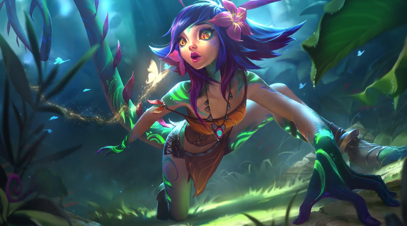 Neeko League Of Legends Animated Wallpaper