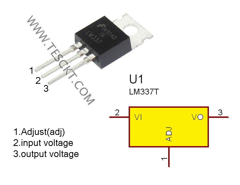 dual power supply - adjustable 1.25v to 30v using lm317 & lm337