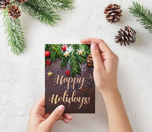 Happy Holidays Greeting Card