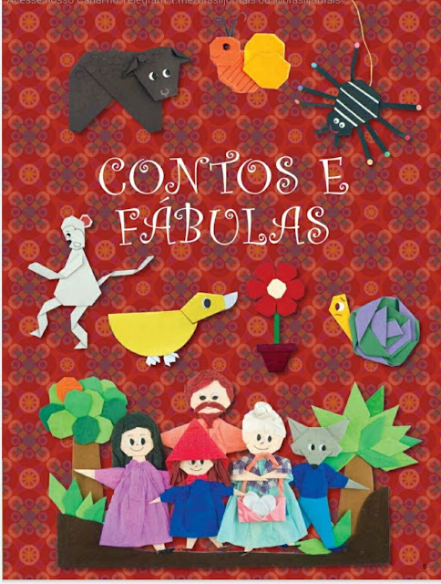 Livro de dobraduras para aulas de arte