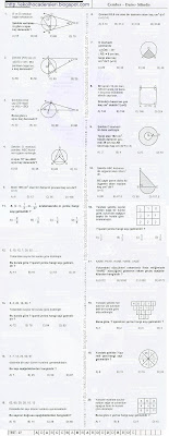 7.sınıf matematik çember daire silindir soru çözümleri