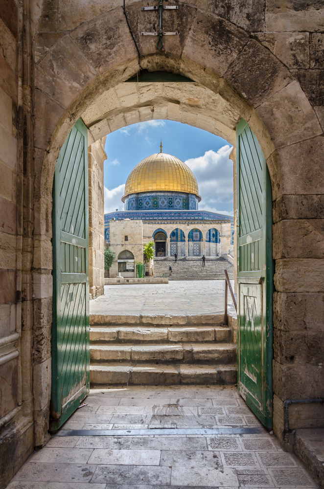 اجمل خلفيات مدينة القدس - قبة الصخرة