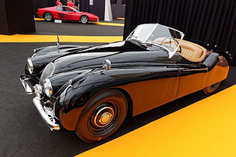 Jaguar XK120 Roadster (1953) is one of the most beautiful cars in the world.