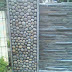 Harga pagar Rumah modern minimalis batu alam