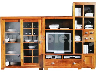 mueble modular en teca 1