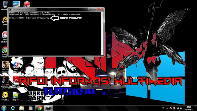 Pict 2 Cara Mengetahui IP Address Di Laptop/komputer 